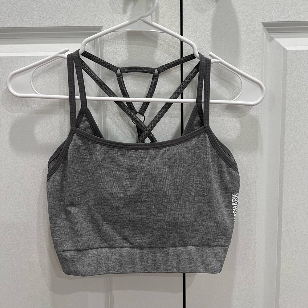 Gymshark adapt marl sports bra / exercise workout top